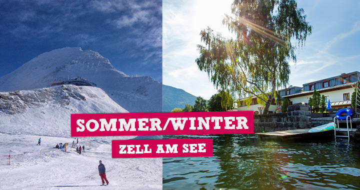 Zell am See für Schulen im Sommer und Winter